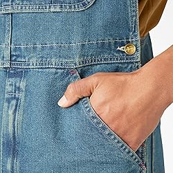 Dickies Indigo Bib Overalls, MEDIUM HERITAGE