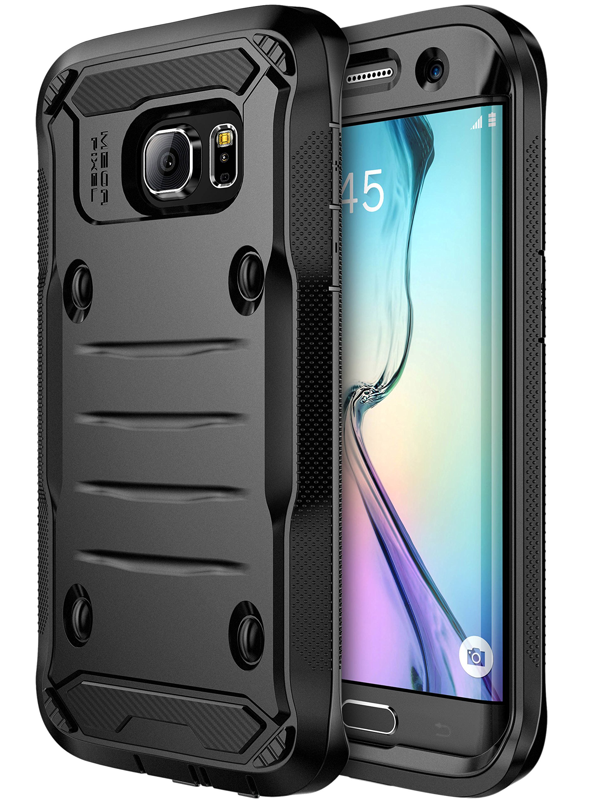 E LV Case for Galaxy S7 Edge Case Armor Protection Defender (Without