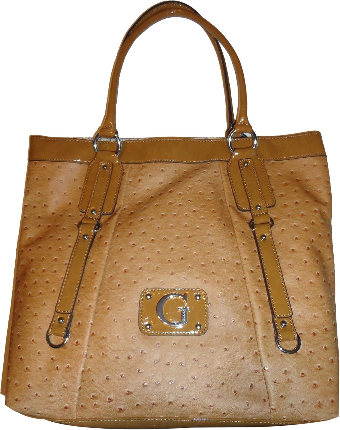 Women's Guess Purse Handbag Rogue Cognac Handbags