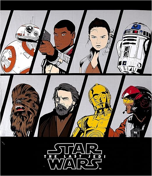 star wars fabric panel