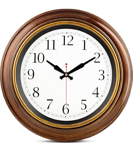 Amazon.com: Bernhard Products Extra Large Wall Clock, 18 Inch