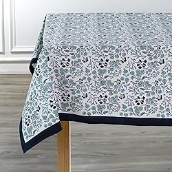 Ridhi Denim Blue 80x120 Inches Rectangle