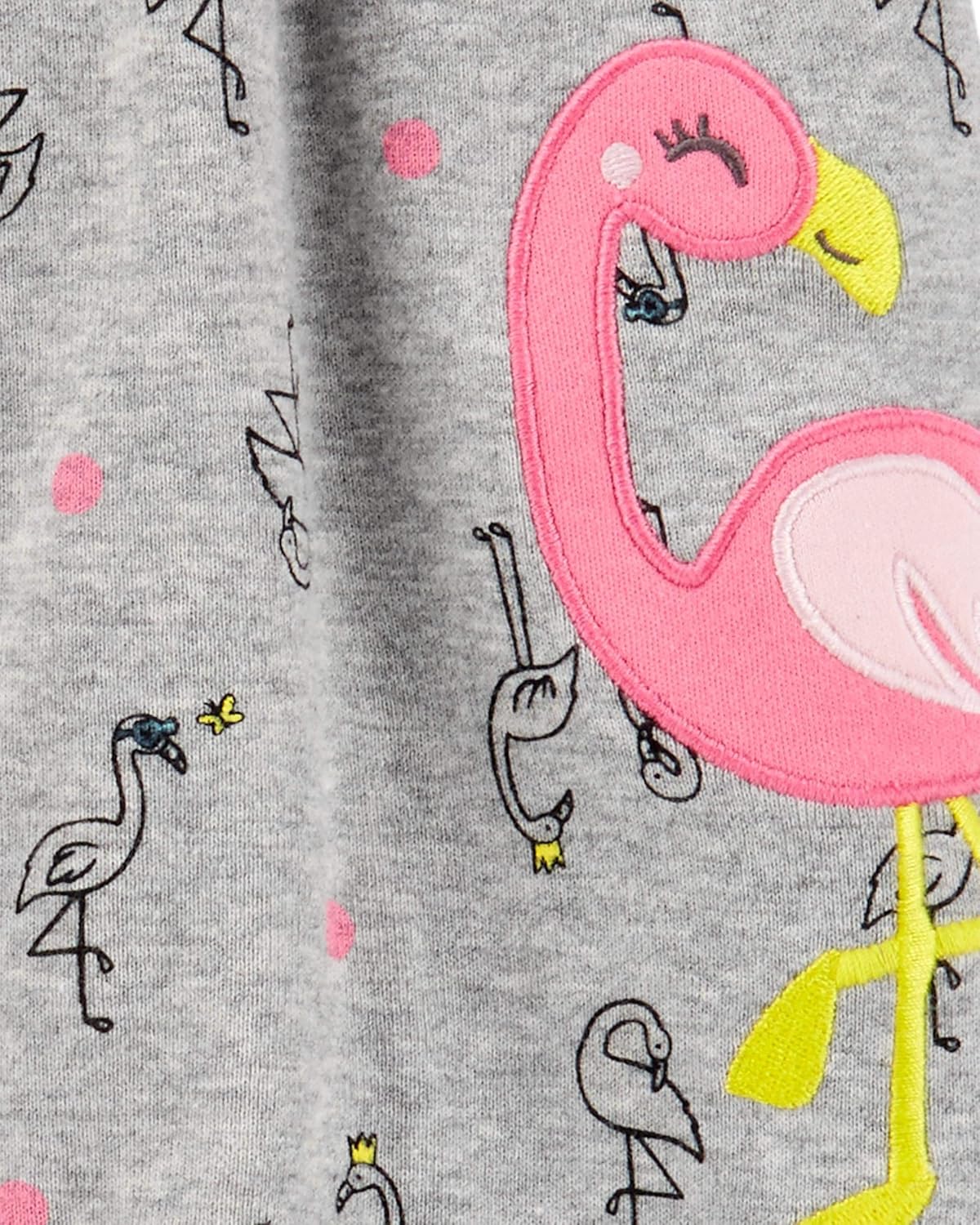 carter's flamingo romper