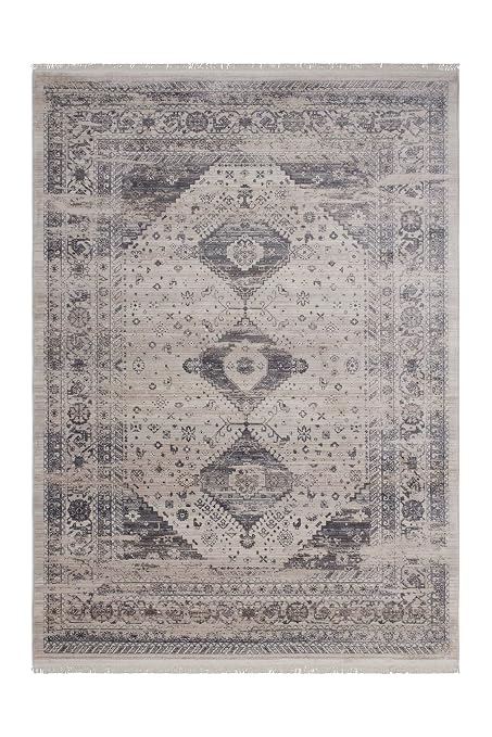 Lalee Abgepasste Teppiche 100 Polyester Silber 200 X 290 Cm
