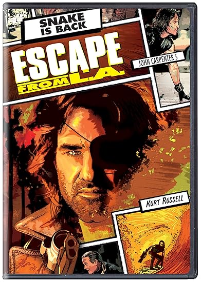 Escape From L A Amazon In Kurt Russell Steve Buscemi Peter Fonda Cliff Robertson Valeria Golino John Carpenter Debra Hill Kurt Russell Movies Tv Shows