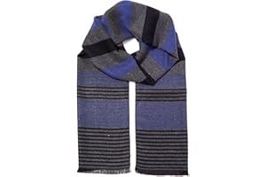 MARINO AVENUE Marino’s Winter Cashmere Feel Men Scarf,100% Cotton Fashion Scarves, In Elegant Gift Box