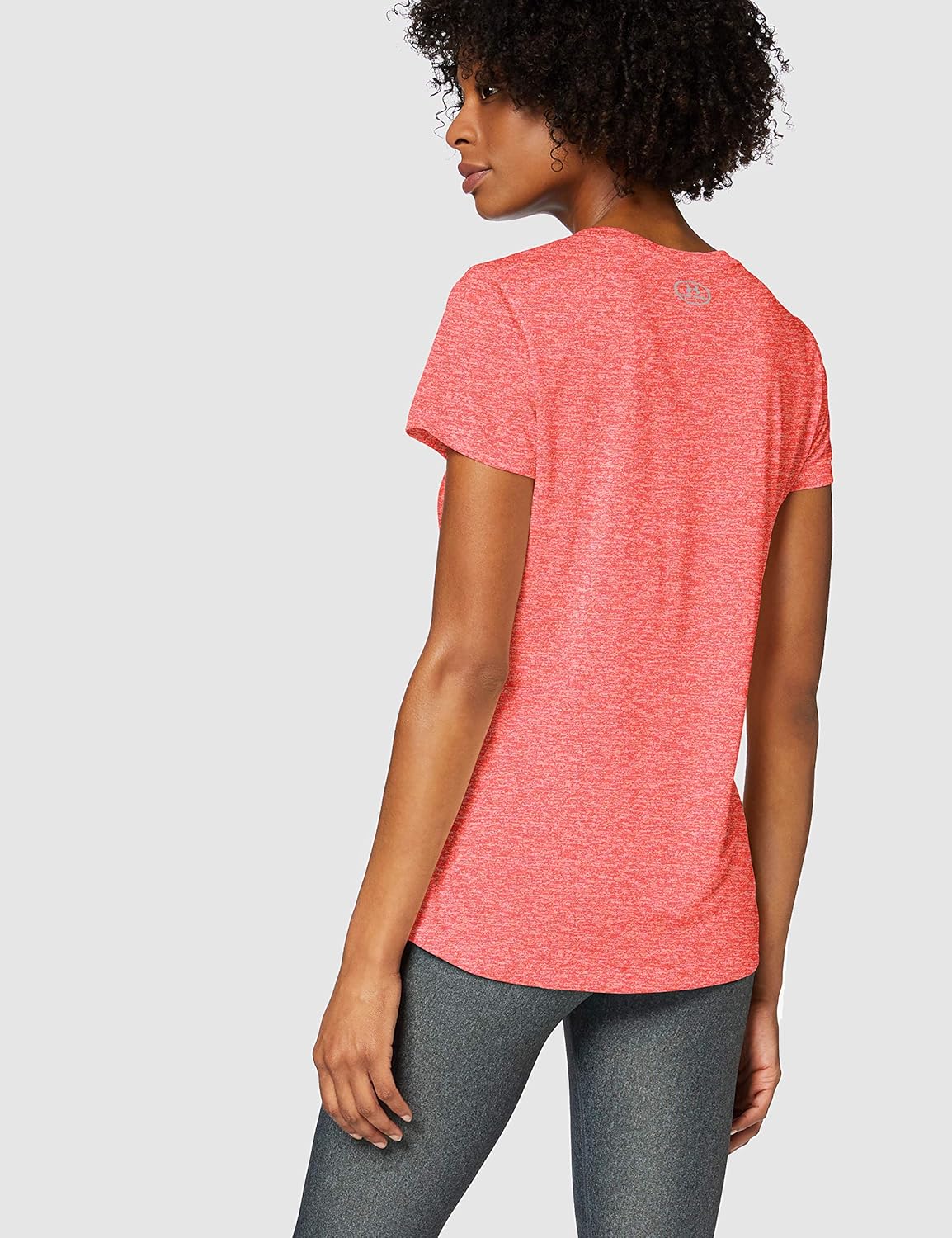 Under Armour Women's Tech V-Neck Twist Short Sleeve T-Shirt: Clothing