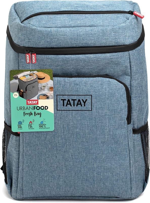 Zaino Termico 6 Tasche Spallacci e Schienale Imbottiti