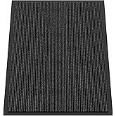 HOMEK Indoor Outdoor Door Mat, 4’ x 3' Doormat for Entryway, Rubber Backing Non Slip Front Door Mat Outside Entrance, Super Absorbent Commercial Floor Mat for Home Office