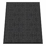 HOMEK Indoor Outdoor Door Mat, 4’ x 3' Doormat