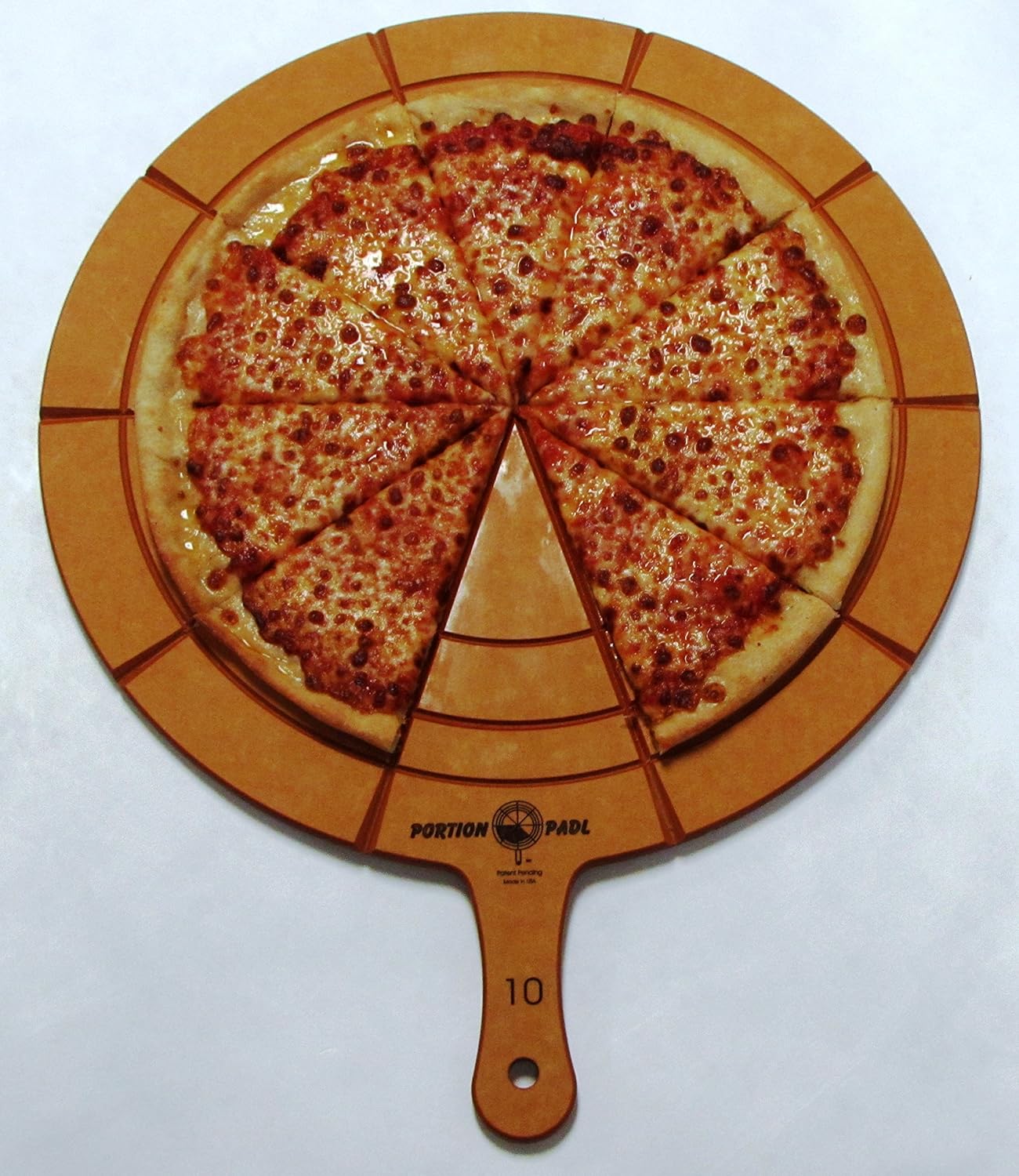 Pizza Cutting Board Guide Portion PadL Amazon.co.uk Kitchen & Home