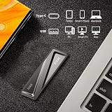 SSK 128GB USB C SSD Flash Drive 550MB/s Fast USB 3.2 Gen2 Memory Stick Pen Drive view 3