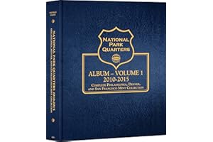 Whitman Classic® Coin Album - National Park Quarters Volume #1: 2010-2015 (P, D, & S Mints)