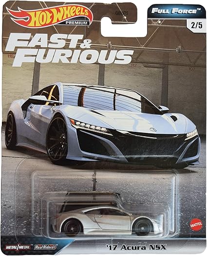 hot wheels 17 acura nsx