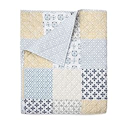 MARTHA STEWART Monaco Multi Color King Quilt Set