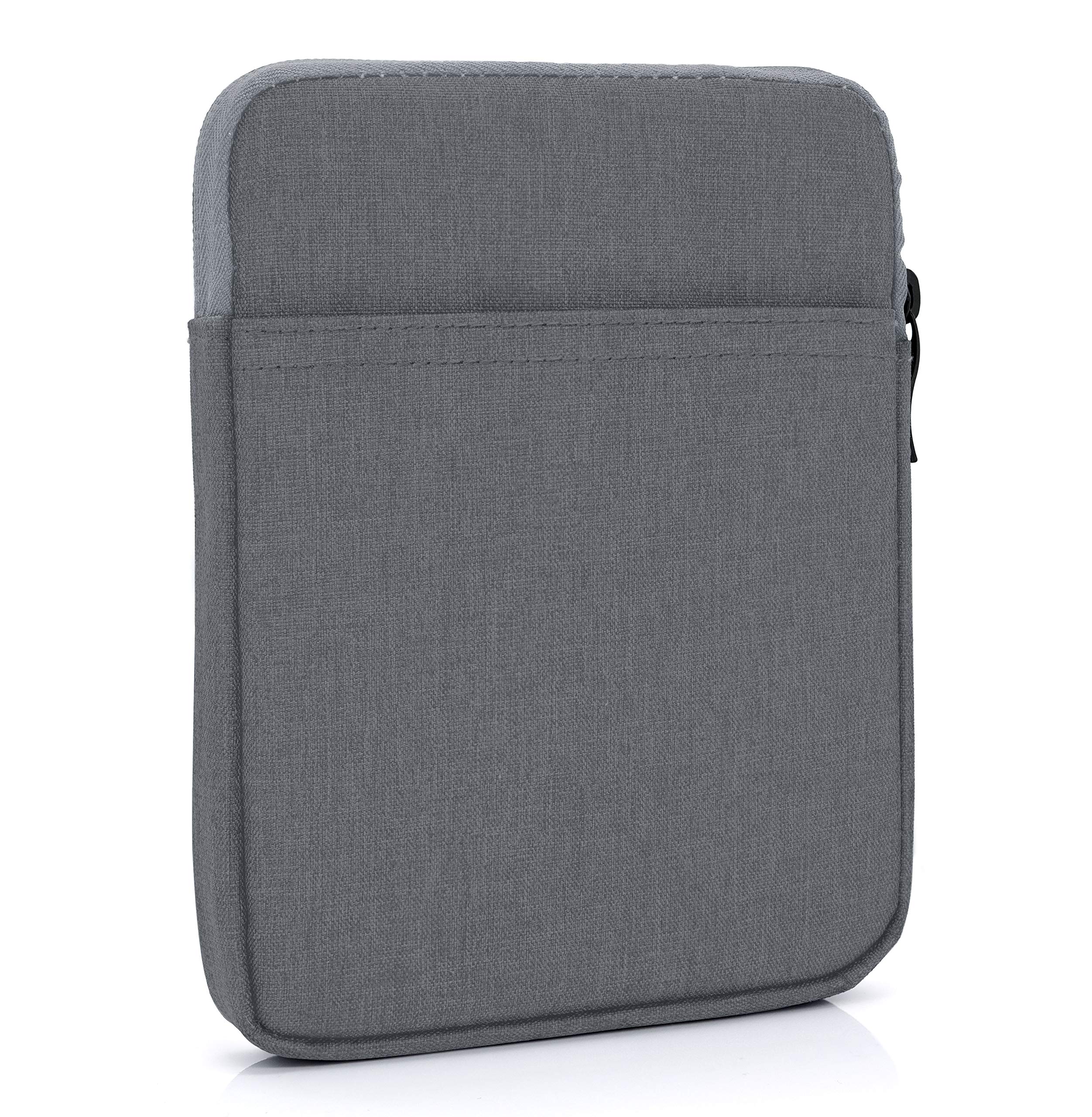 MyGadget Nylon Sleeve for Tablet up to 6 Inch - Padded Bag for 12,5 x 17 cm - e.g. Kindle Paperwhite - Travel Pouch in Dark Grey