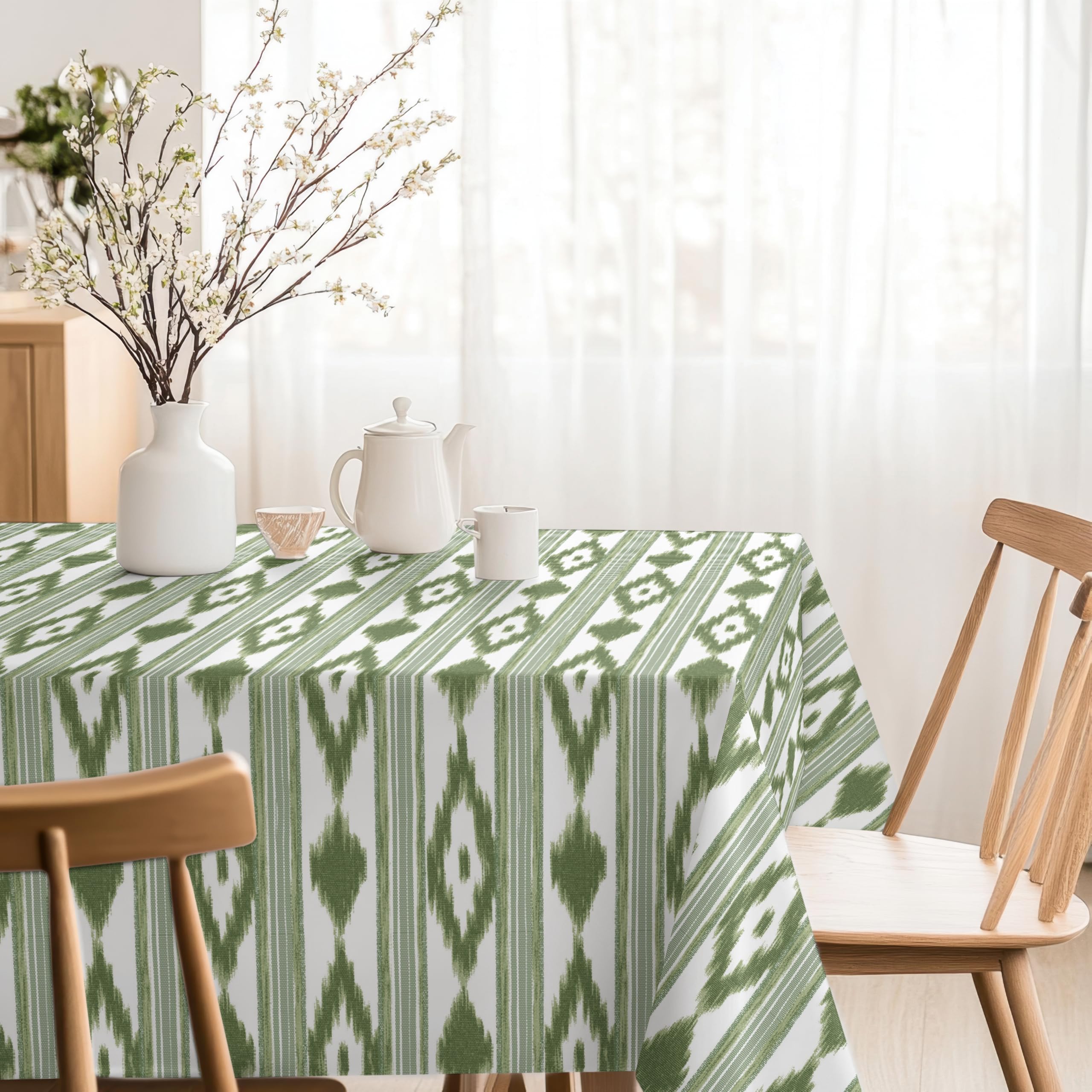 Martina Home Resin Green Islands Tablecloth 100 x 140 cm