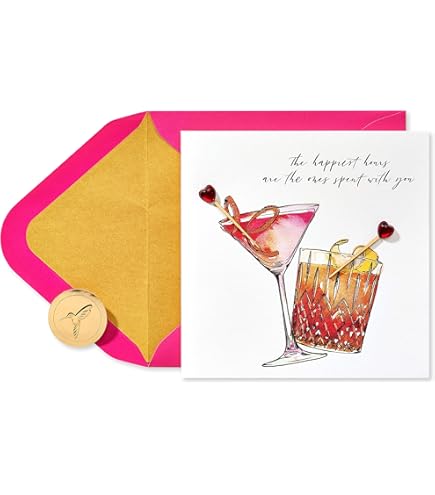 Carte De Vœux Mariage Humoristique Papyrus - Rose