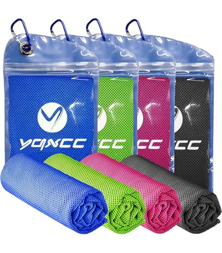 Serviette Instantanée Verte Serviette De Refroidissement Instantané Mission - Vert Fluo - 33x10cm - Neuf - Sport/Gym Towel Magique Gym