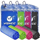 YQXCC Cooling Towels | 4 Pack 47"x12" | Ice Cool