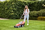 Flymo Speedi-Mo 360C Electric 1500W Lawn Mower 36 cm Orange/Black view 3