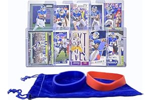 FRUZELG Odell Beckham Jr. (10) Assorted Football Cards Bundle - New York Giants, Cleveland Browns Trading Cards