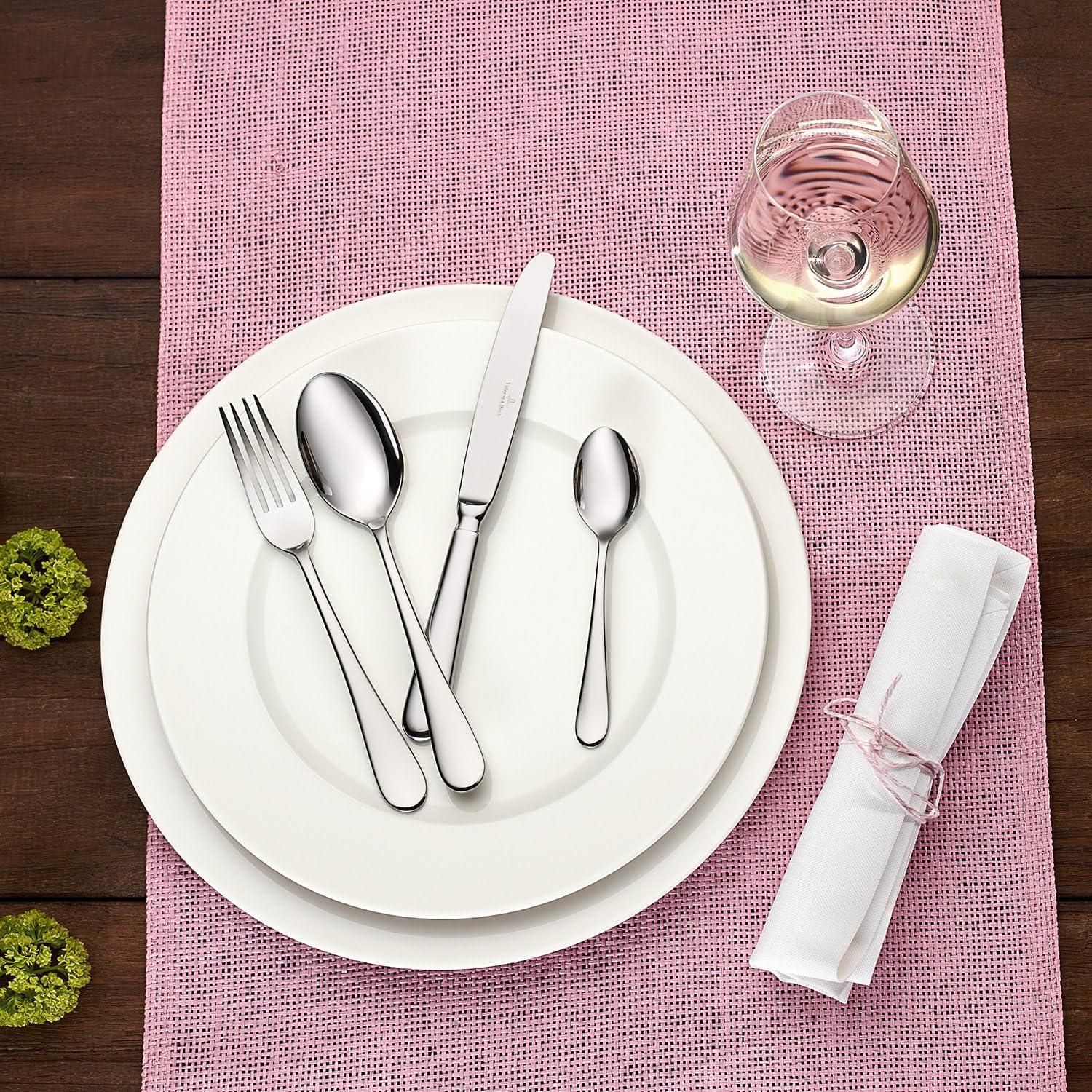 Villeroy & Boch, Oscar Cutlery Set 24 Pieces for 6 People, Dishwasher Safe, Rustproof, Knife, Fork, Spoon, Luxury Cutlery Set - Image 3
