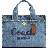 COACH Women's Camo Printed Canvas Cargo Tote 26