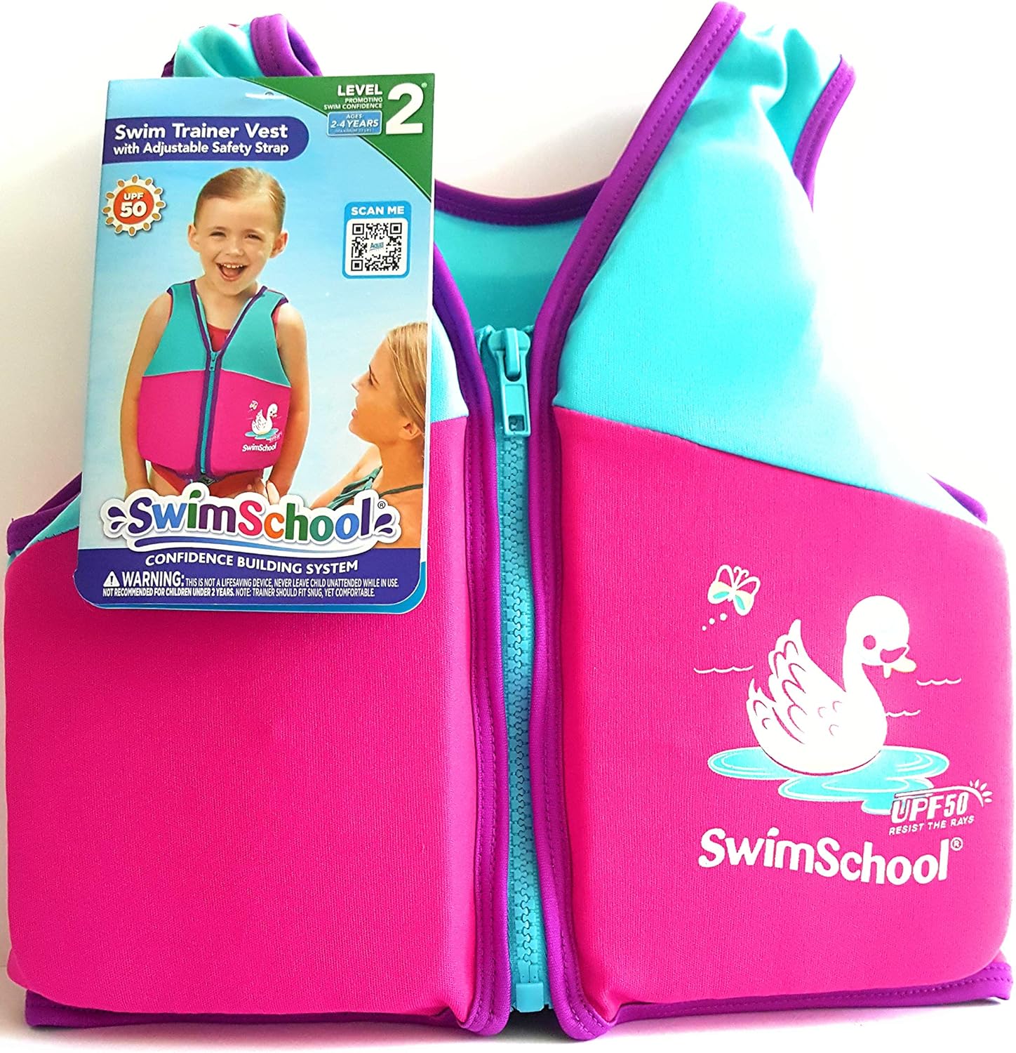 SwimSchool Aqua Leisure Swim Trainer Vest Level 2 Sports & Outdoors