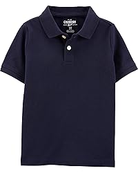 Osh Kosh Little Boy's Short Sleeve Uniform Polo