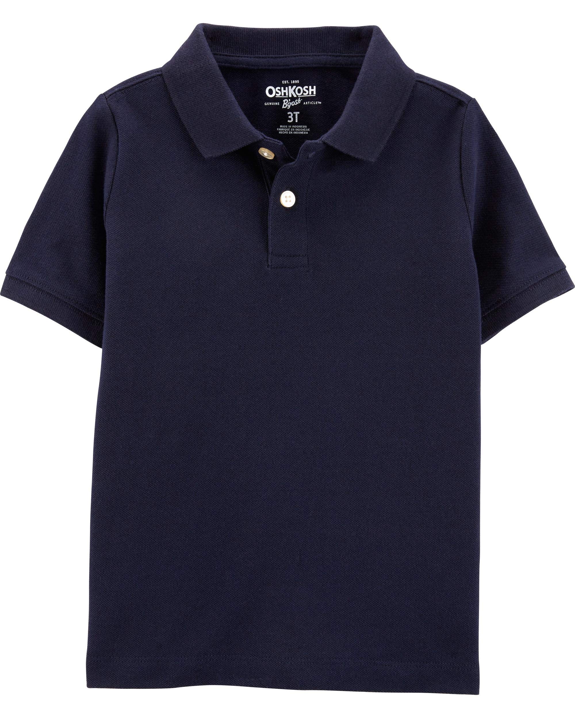 Osh Kosh Little Boy's Short Sleeve Uniform Polo