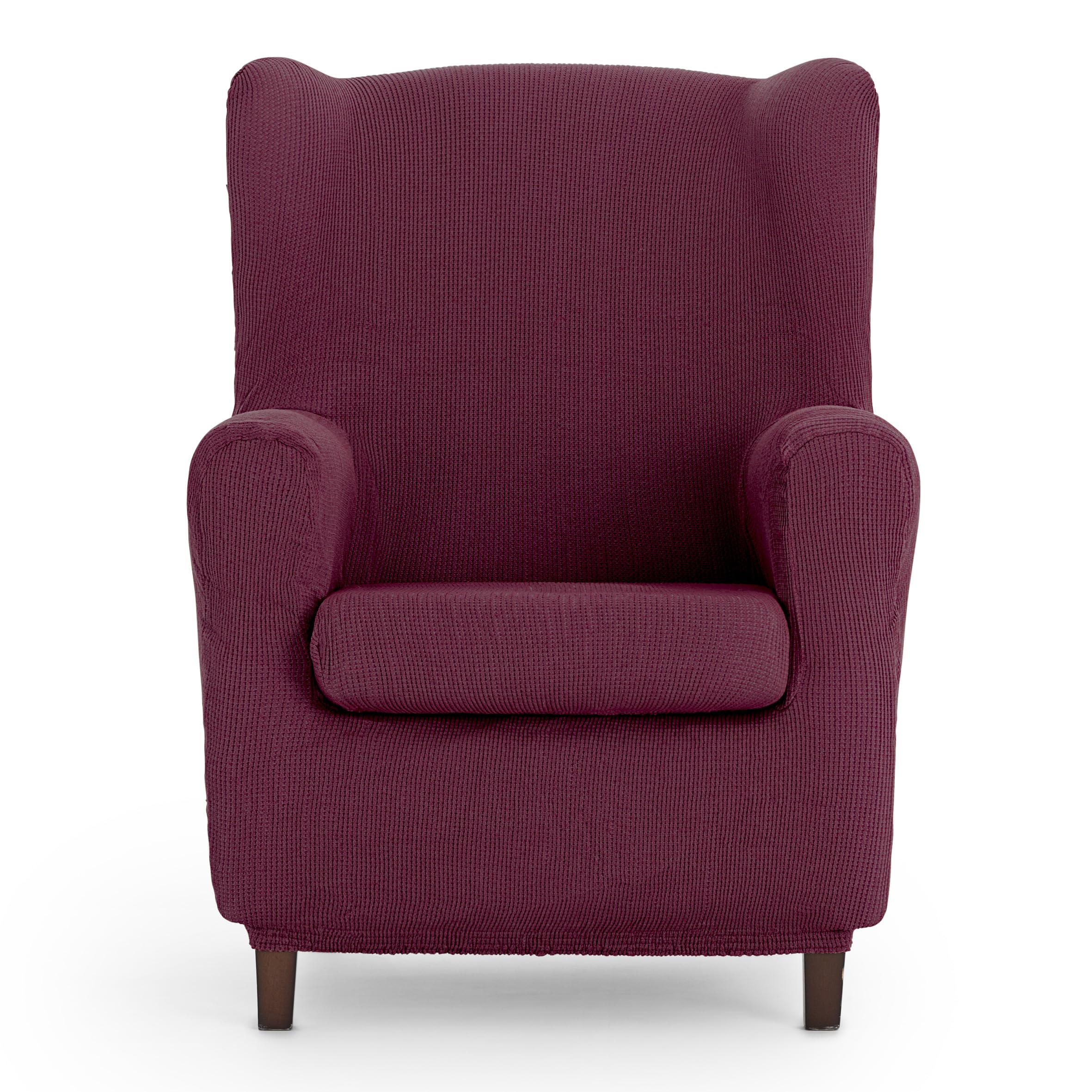 Eysa Ulises elastic wing chair sofa cover colour 08-red, Polyester-Cotton, 37 x 5 x 29 cm, F815468