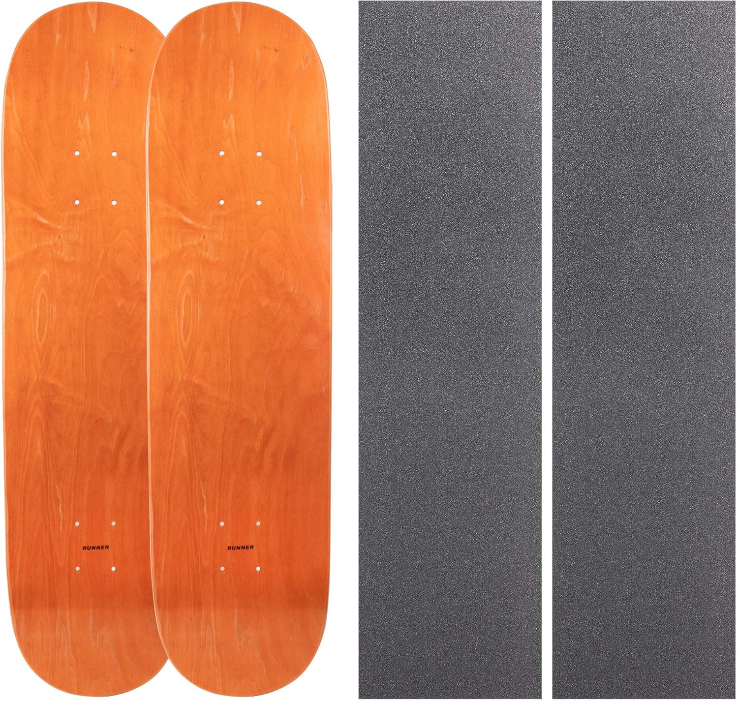 Set of 2 Cal 7 Blank Skateboard Decks with Grip Decks Skateboard Parts