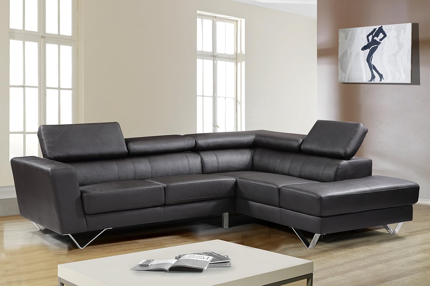 Amazon Com Container Furniture Direct Delia Collection Modern 2