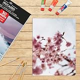 NUCASSO Watercolour Paper Pad A3 30 Sheets 300GSM Cold-Pressed Natural White view 4