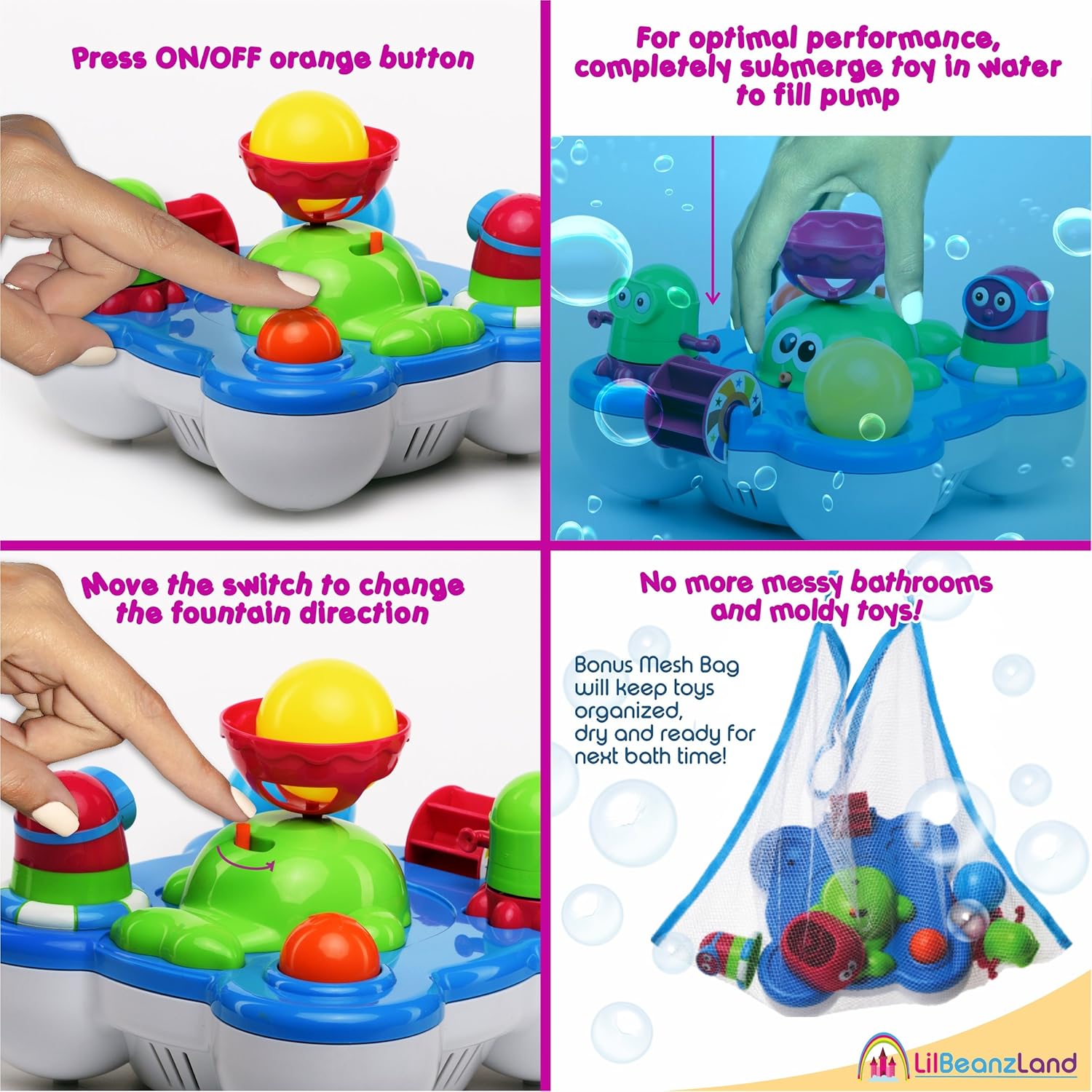 bath time toys for 6 month old