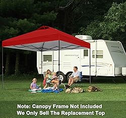 SCOCANOPY Replacement Top with Air Vent for 10x10