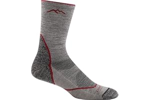 DARN TOUGH VERMONT Darn Tough Men's Light Hiker Micro Crew Lightweight with Cushion Sock (Style 1972)