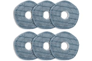 PENKINEER 6 Pack eufy Mop Pads fit for eufy X10 Pro Omni Robot Vacuum Accessories,Replacement Parts Washing Mopping Pad Replacement Mop Pads