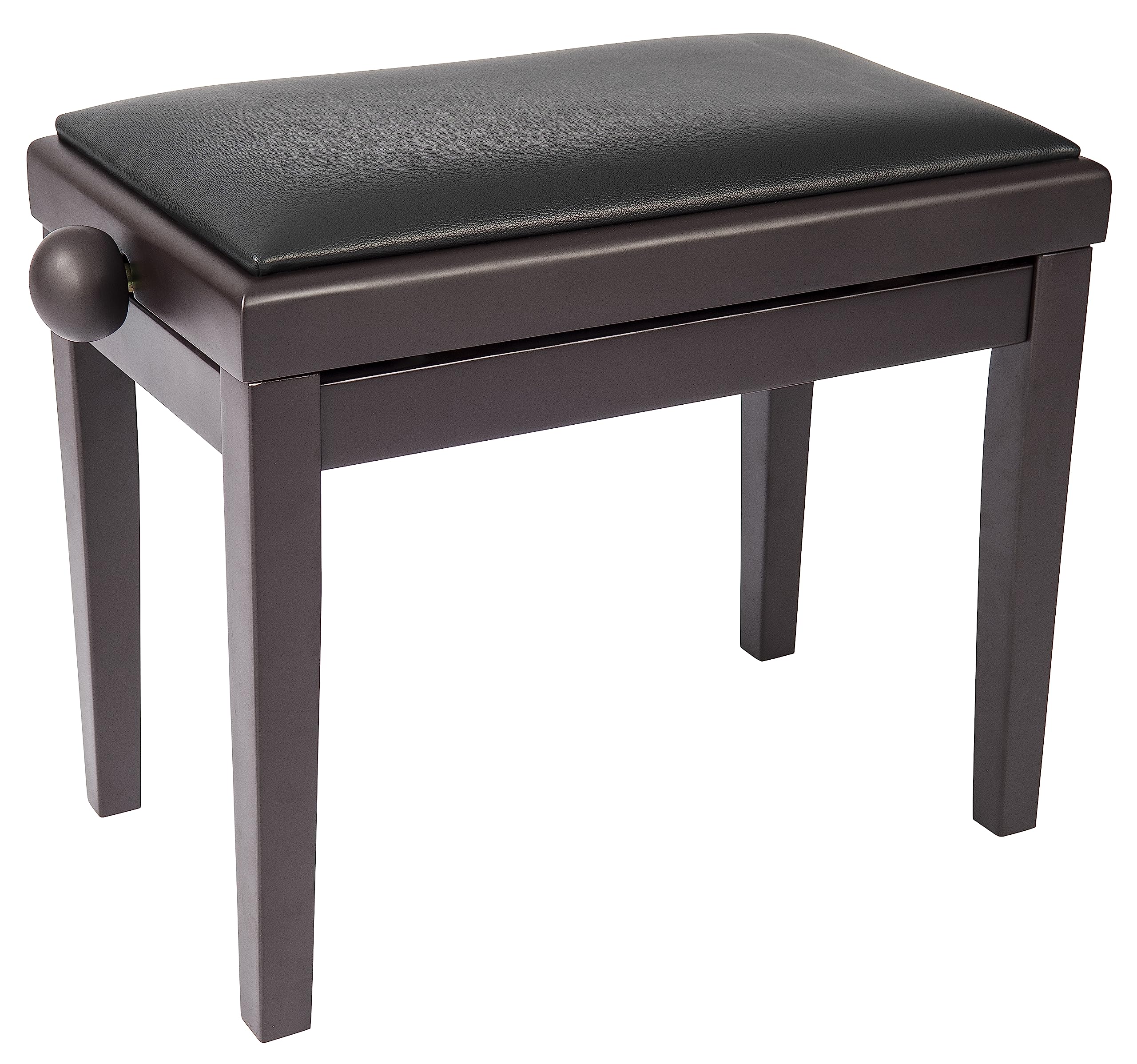 Kinsman ADJUSTABLE PIANO BENCH - SATIN BROWN