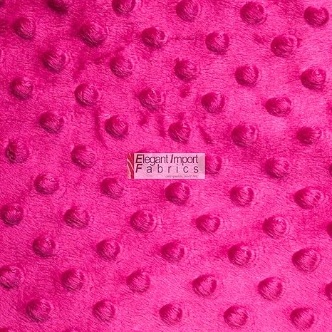 Amazon Com Minky Minkee Chenille Dot Soft Fabric Cuddle 42 Color