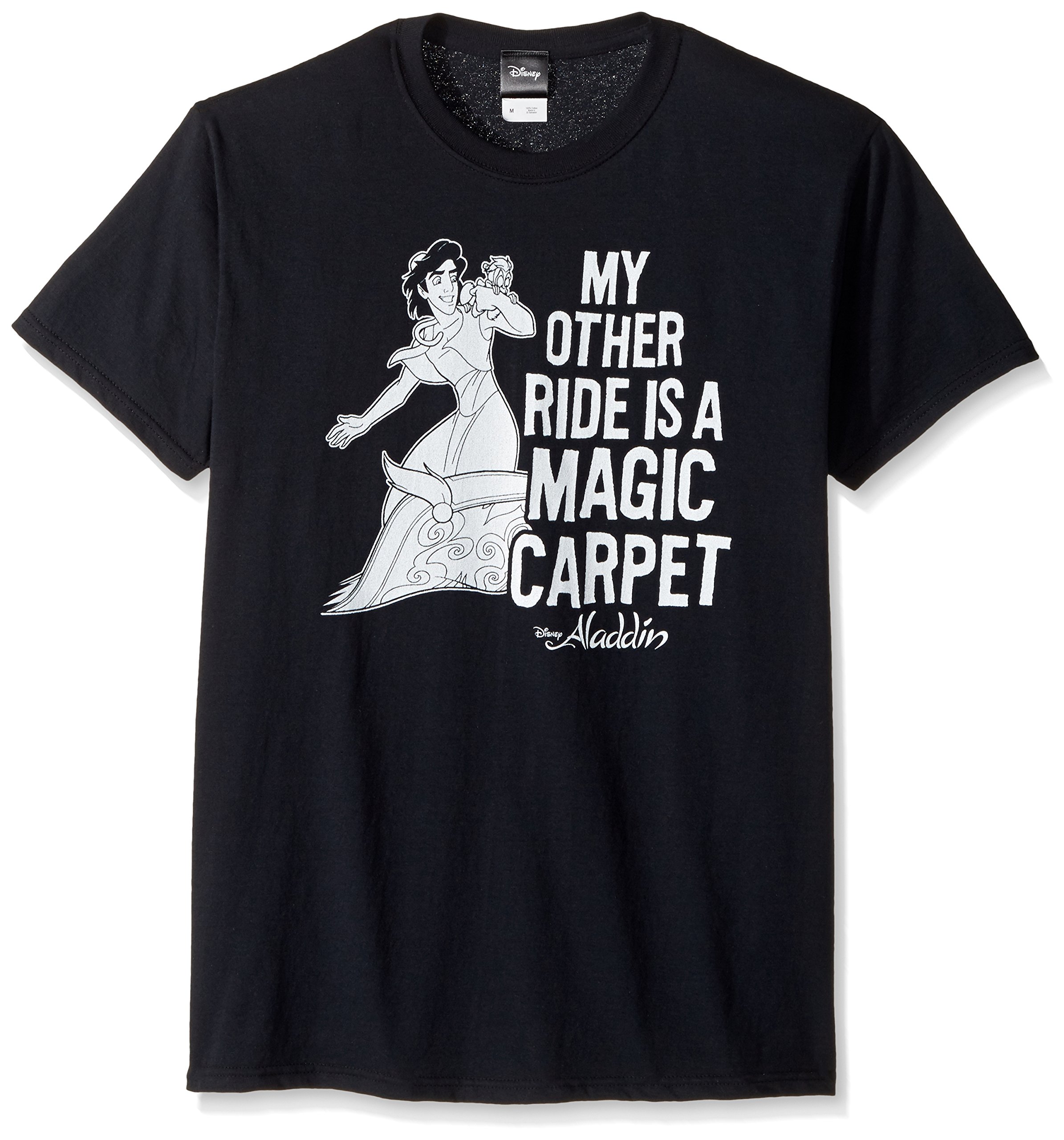 Disney Men's Aladdin Other Ride is A Magic Carpet Graphic T-Shirt