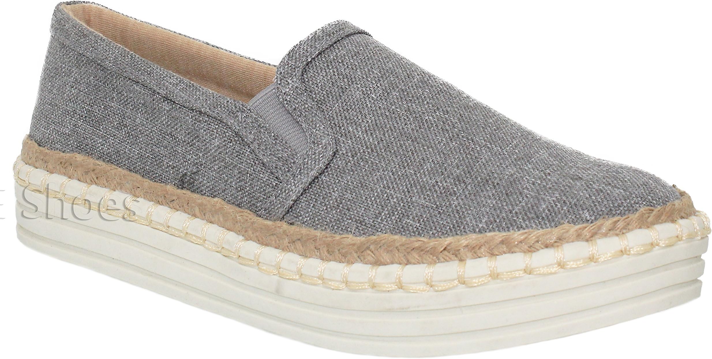 MVE Shoes Women's Perforated Slip-On Fashion Sneaker