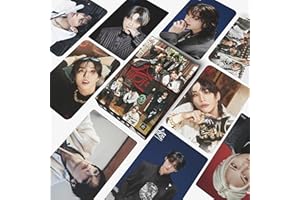 SUCIIBO 55PCS Non-Duplicate Stray Kids Photocards, High-Definition Stray Kids Lomo Cards, Premium KPOP SKZ Photocards, 合(HOP) Album Photo Cards Make an Ideal Gift for Boys and Girls