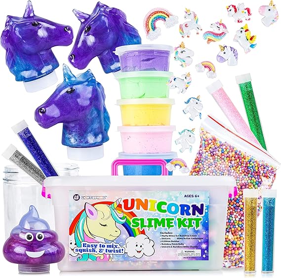 juguete unicornio slime