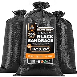 Xpose Safety Heavy Duty Sand Bags with Tie Strings