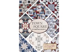 Town Square 20 Christmas Projects Quilt Patterns by Town Square, by Doug Leko of Antler Quilt Design. [Unknown Binding]