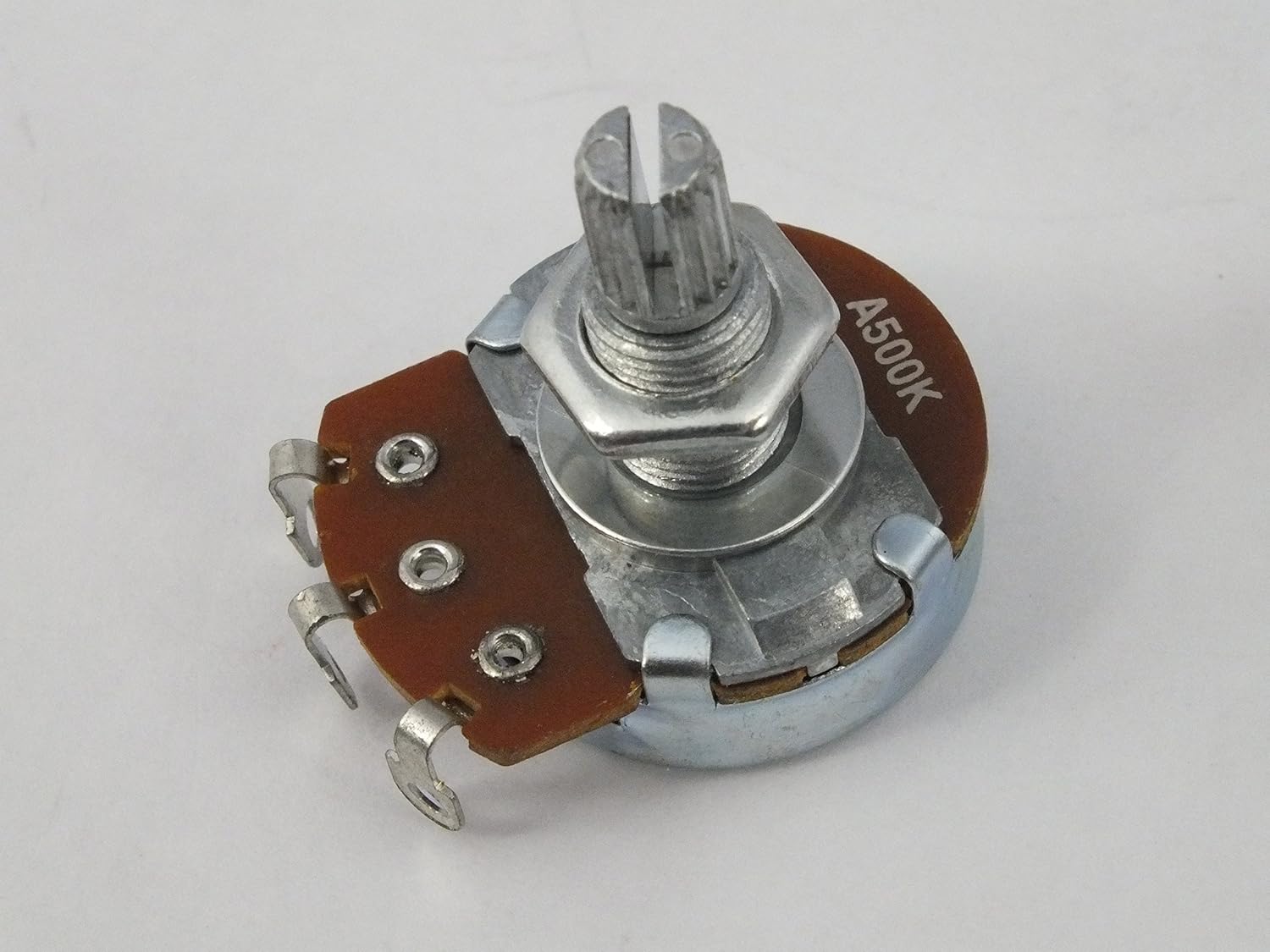 Guitar Volume & Tone Potentiometers Pots Log A500k, Linear B500k, Log