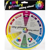The Color Wheel Company CMY Primary Mixing Wheel W/Workbook