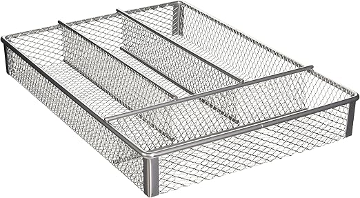 Amazon Com Rubbermaid Wire Mesh Drawer Organizer Cutlery Tray